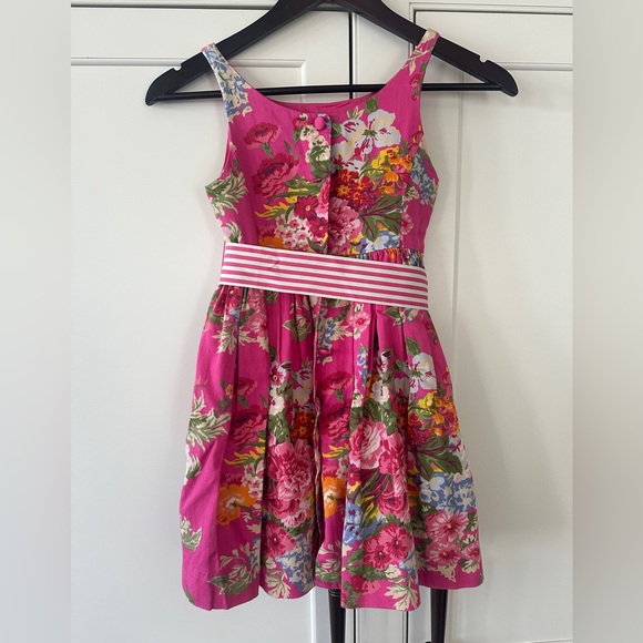 Ralph Lauren Girls Sleeveless Dress - Picture 2 of 3